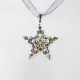 Star - Pavo-Gray Organza - 1